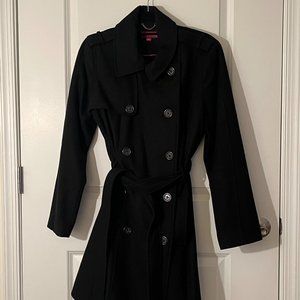 Merona Tie-Waist Pea Coat- Large